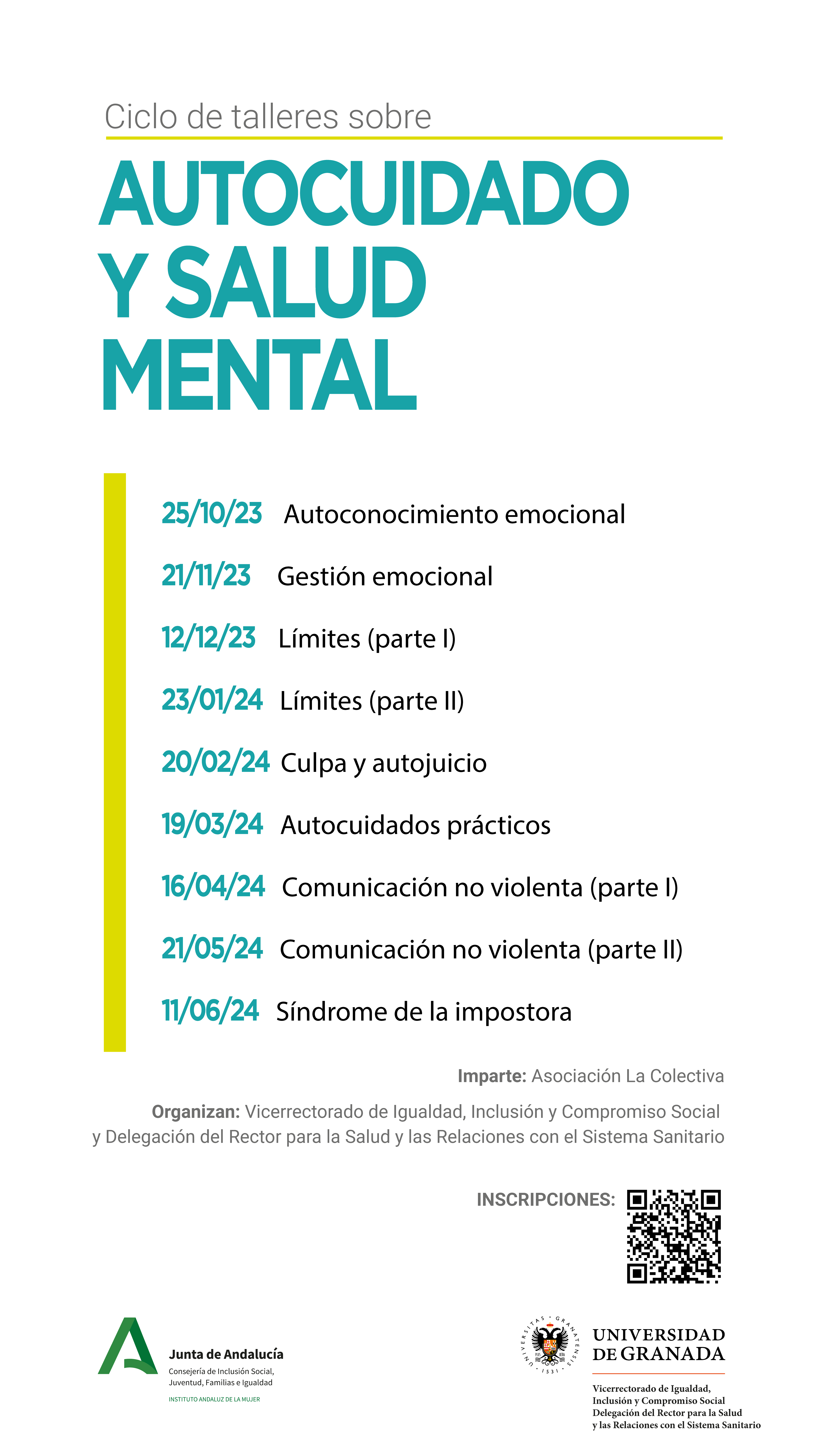 II Edición del Ciclo de Talleres sobre Autocuidado y Salud Mental