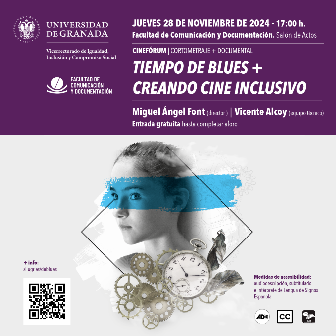 Cartel tiempo de blues