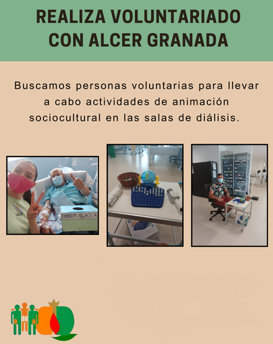 Cartel de alcer diálisis