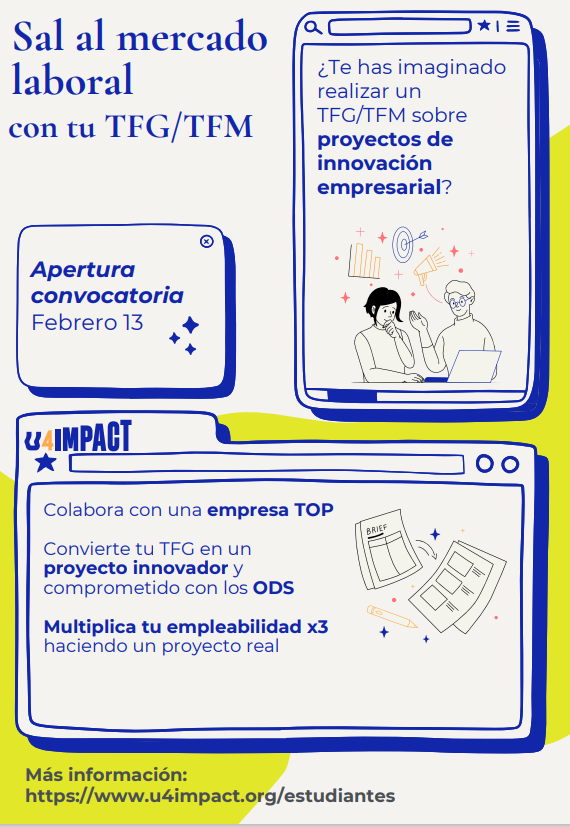 Convocatoria TFG/TFM U4Impact