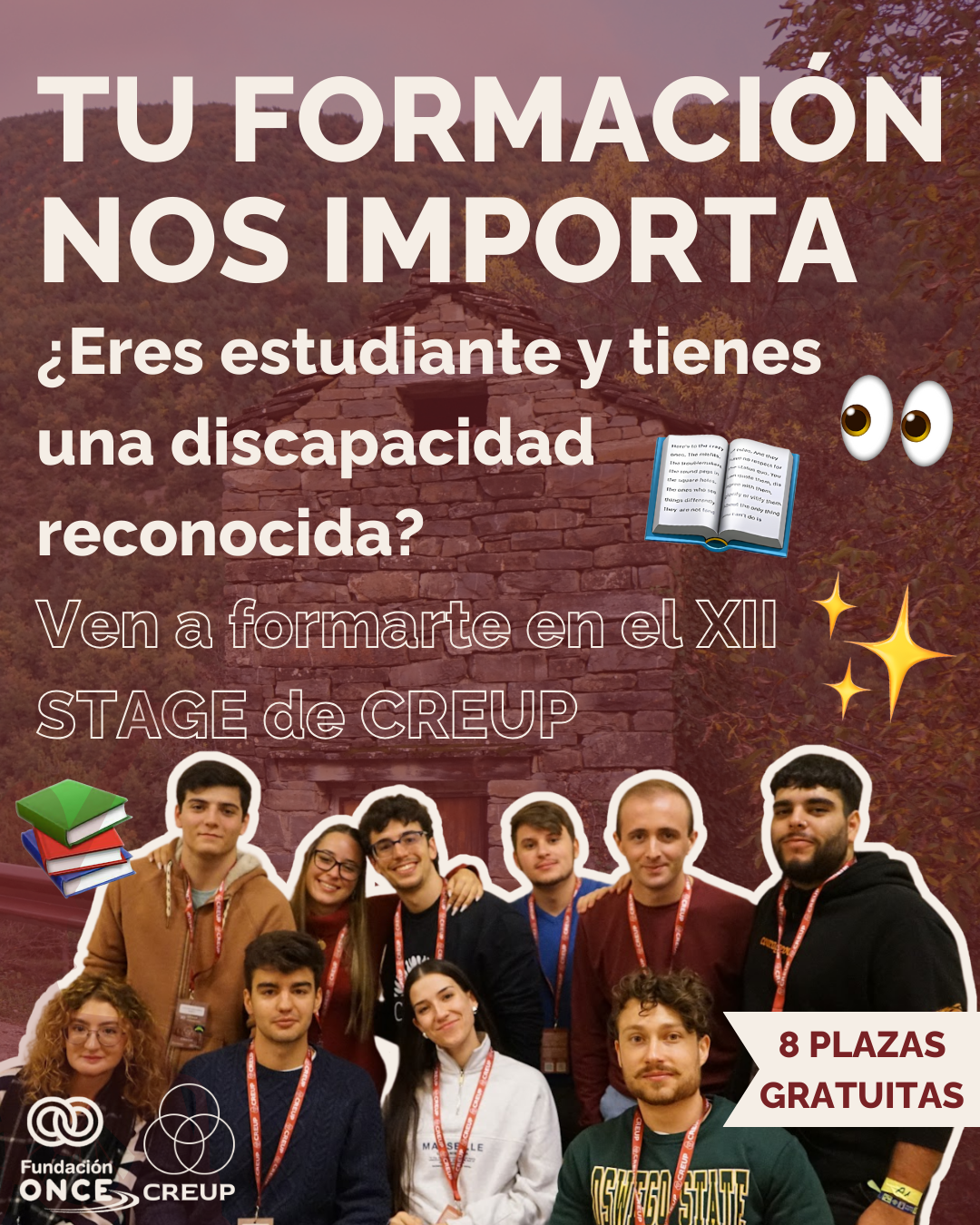 Stage formativo de CREUP grupo de jovenes