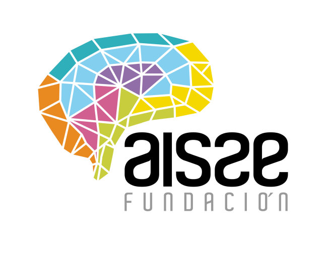 cerebro de colores, logo AISSE