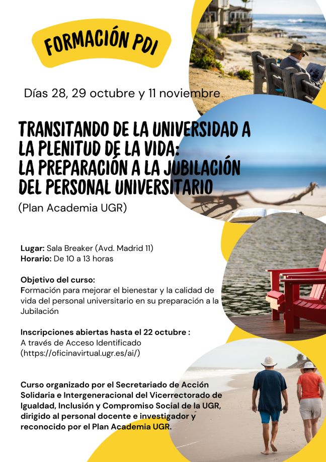 Cartel formación jubilación