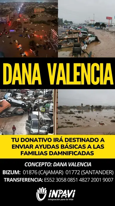 cartel INPAVI DANA Valencia