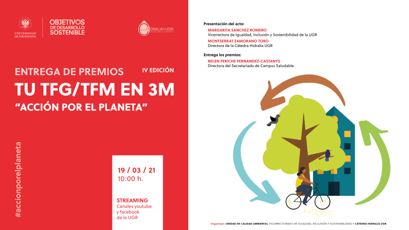 Entrega de premios IV Edición.Tu TFG/TFM en 3M "Acción por el planeta". Entrega de premios IV Edición.