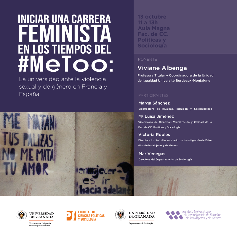 Iniciar una carrera feminista en los tiempos del #MeeToo Iniciar una carrera feminista en los tiempos del #MeeToo