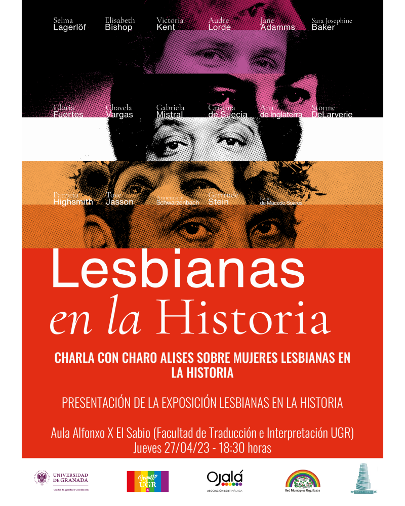 Charla + Exposición. Mujeres Lesbianas en la historia Charla + Exposición. Mujeres Lesbianas en la historia