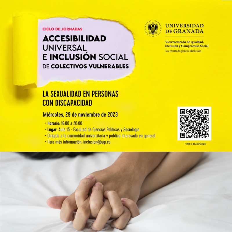 Jornada: La sexualidad en personas con discapacidad Jornada: La sexualidad en personas con discapacidad