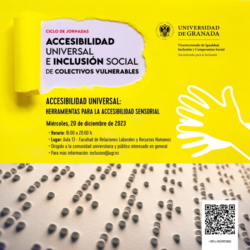 Herramientas para la accesibilidad sensorial