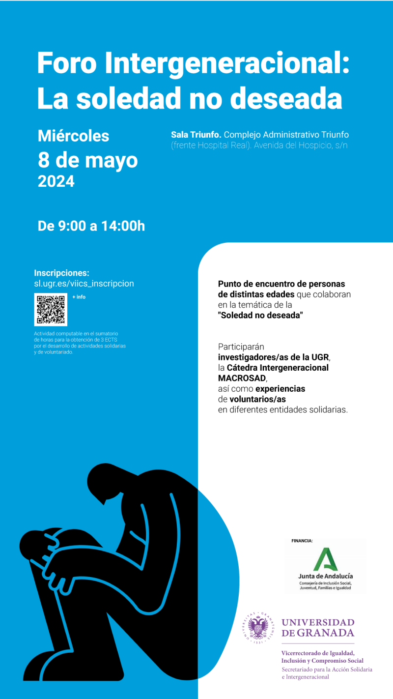 Foro Intergeneracional: La soledad no deseada Foro Intergeneracional: La soledad no deseada