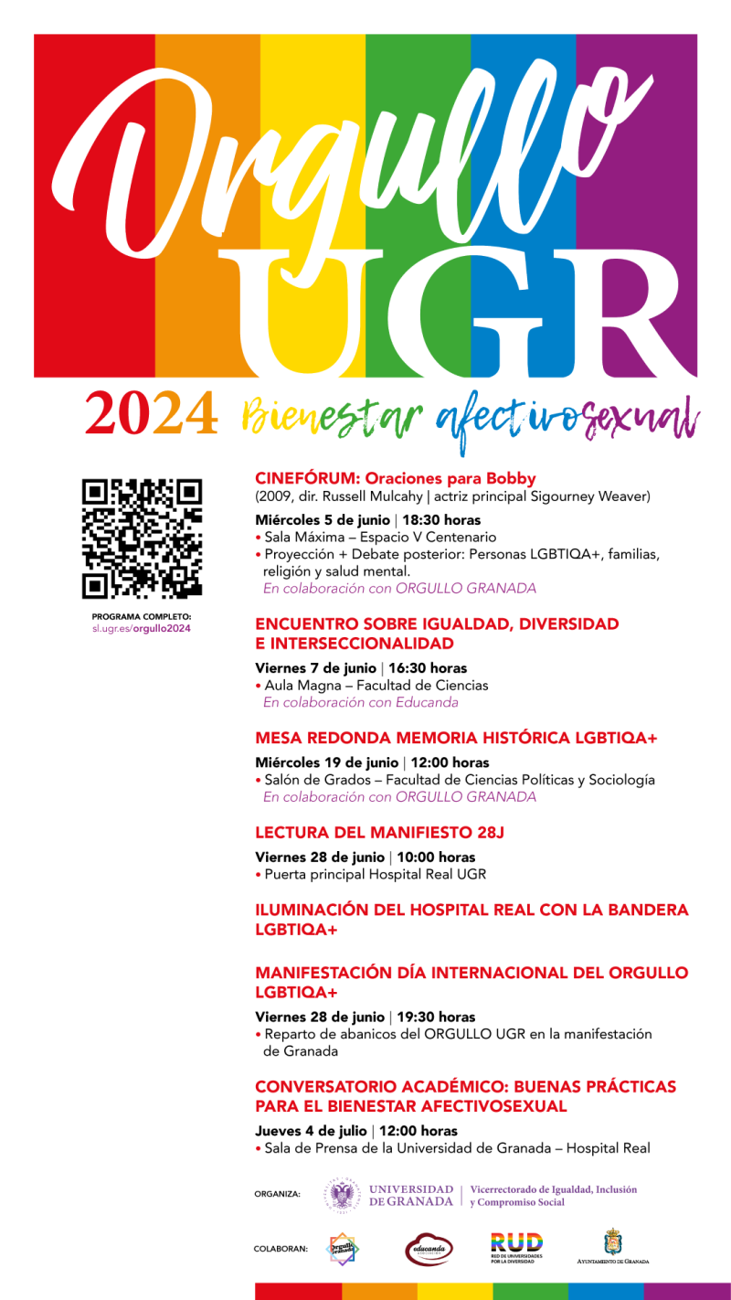 Orgullo UGR Cartel orgullo ugr