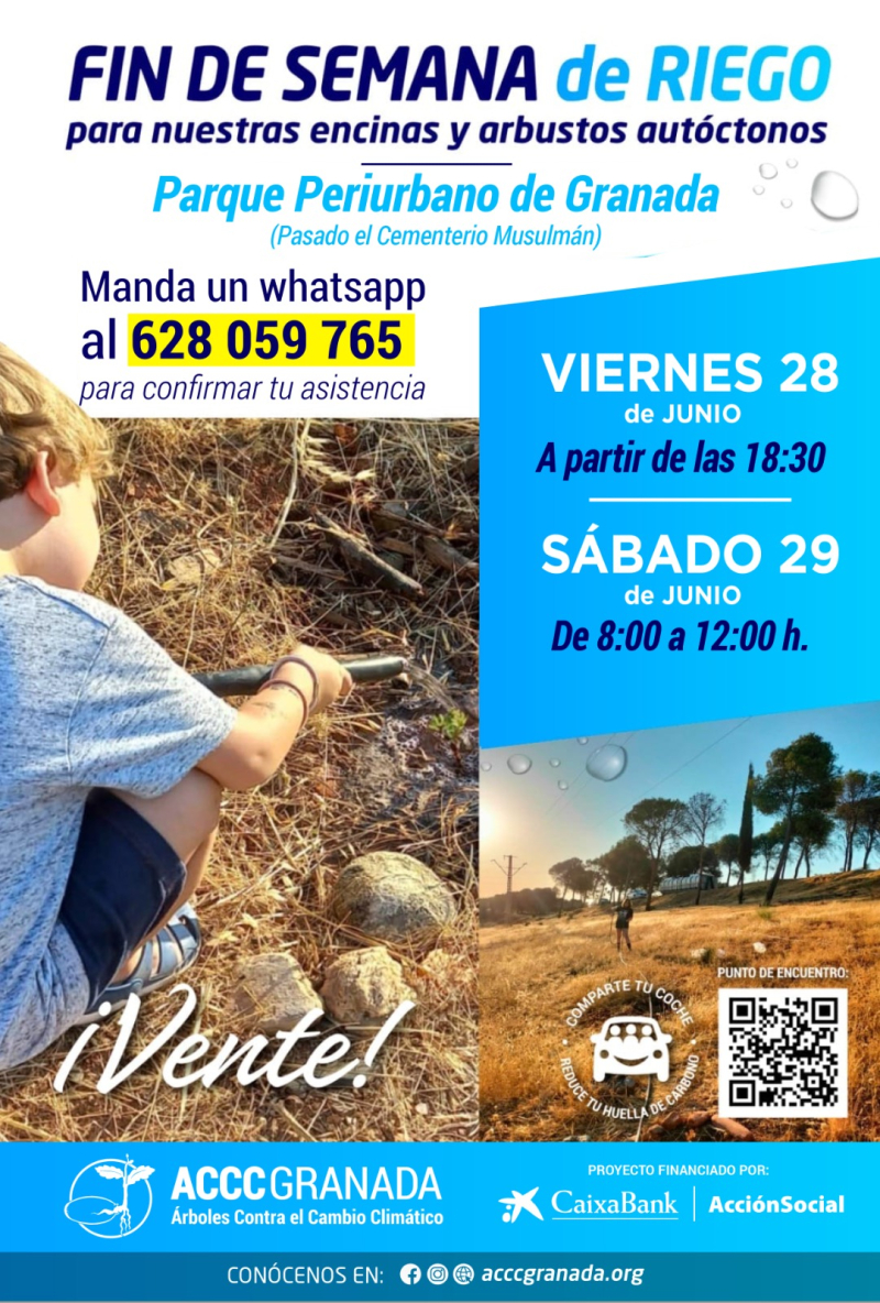 Fin de semana de riego Fin de semana de riego