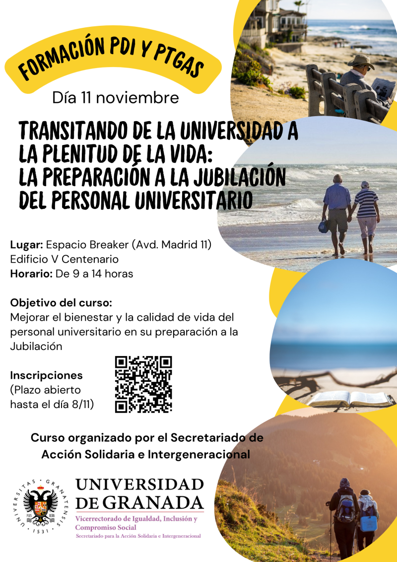 Cartel formación jubilación Cartel formación jubilación