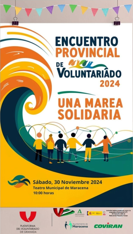Encientro provilcial de voluntariado 2024: Una marea solidaria Una marea solidaria