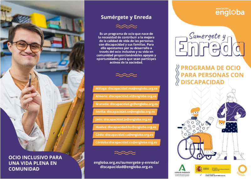 Persona con discapacidad pintando un cuadro