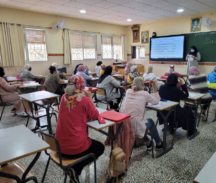 Mujeres en clase